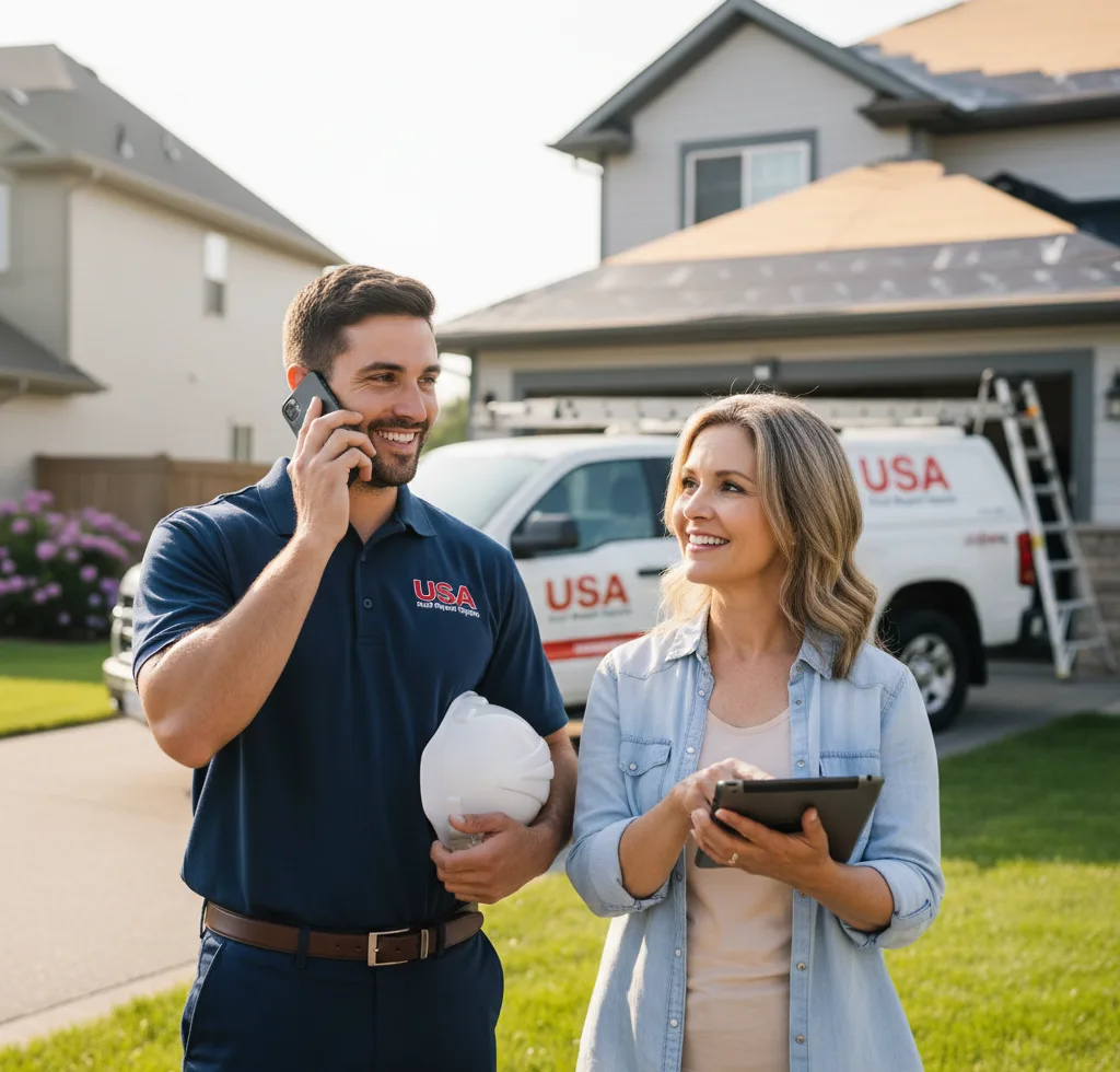 USA Roof Repair Experts customer support in Germanton